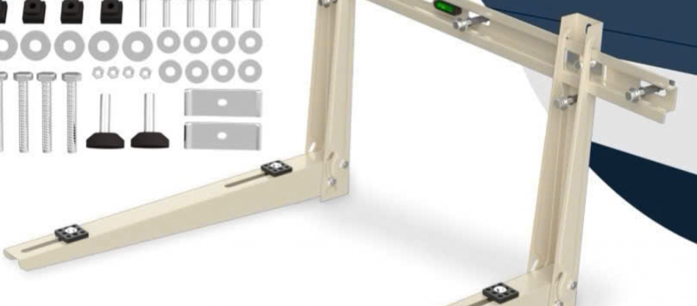 ductless mini-split brackets ( Condenser bracket made in viet nam )